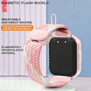 Correa de Repuesto para Reloj Inteligente, Banda de Nailon Transpirable para Relojes Inteligentes <span class=keywords><strong>Huawei</strong></span> Watch Kids 5X <span class=keywords><strong>Pro</strong></span> 4 <span class=keywords><strong>Pro</strong></span> 4X 3Pro 3S - Product Image 4