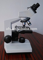 AFS XSZ-107BN Medical Lab Binocular Biological Microscope LED Illumination Double Layer Mechanical Stage (140x140mm) 12-Month