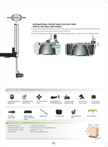 Changeur de <span class=keywords><strong>pneu</strong></span> <span class=keywords><strong>PL</strong></span>-1298IT Semi 10 ''-24'' 'Machine de changement de <span class=keywords><strong>pneu</strong></span> à bras oscillant prix d'usine outil d'atelier de réparation de voiture changeur de <span class=keywords><strong>pneu</strong></span> - Product Image 3