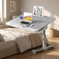 Support portable pour ordinateur portable avec pieds antidérapants robustes pour la lecture, la prise de repas et le travail - Construction stable et fiable