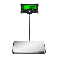 300kg 120kg Électronique Portable Affranchissement Entrepôt Valise En Acier Inoxydable Bagages Balances D'expédition
