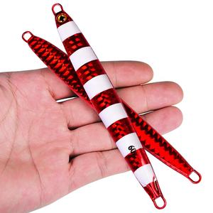 Esca Metallica Lunga 10g 20g 30g 40g 60g per Pesca d'Altura Senza Amo per Pesce Spigola in Acqua Salata - Product Image 4