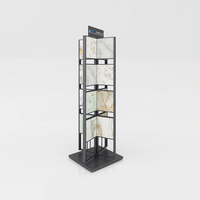 Support de Présentation Rotatif en Quartz de Haute Qualité Personnalisable pour Publicité, Présentoir de Comptoir Moderne pour Carreaux de Céramique