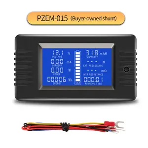 Instrumentos elétricos PZEM-015 de impedância, ferramentas elétricas, resistência interna, 18650, capacidade de lítio, testador de bateria