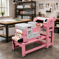 Printer DTF Bbtransfer M1630 Pro All-in-One Kit, Sirkulasi Tinta Putih Perawatan Otomatis, Mesin Cetak Kaos