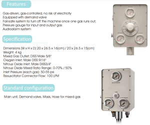 N2o Medical Dental Food Grade <strong>Nitrous</strong> <strong>Oxide</strong> 580G Sedation System Machine Canisters tank Laughing Gas <strong>for</strong> <strong>Sale</strong> <strong>for</strong> Dental - Product Image 4
