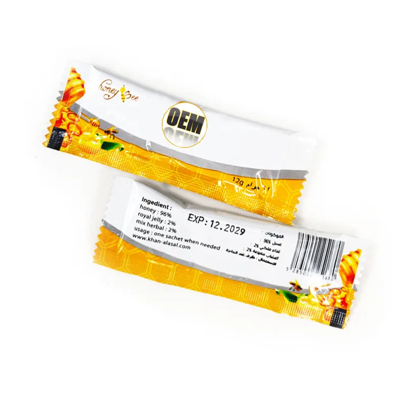 12g X 6Sachets Pure Honey Three Days Made In Malaysia Hot Sale Men Honey VIP royal Honey Card Packaging