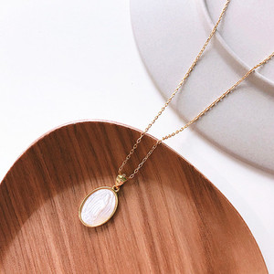 <strong>Delicate</strong> 925 Sterling Silver Maria Image Pendant <strong>Necklace</strong> - Product Image 4