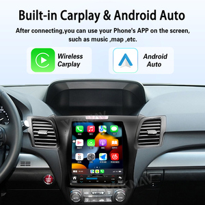 Reproductor Multimedia con Pantalla Táctil de 10.4 Pulgadas, Navegación GPS, Carplay Inalámbrico, Radio Estéreo para Automóvil Android para Honda Acura RDX 2013-2018 - Product Image 3