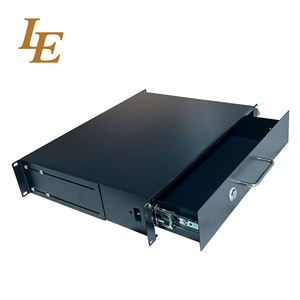 Tiroir de rack 19 pouces, armoire coulissante 1U 2U 3U 4U, rangement en acier verrouillable pour installation de rack réseau - Product Image 3