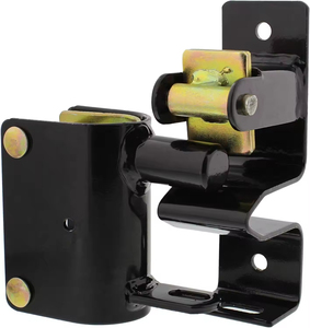 Divine Chiusura a 2 Vie per Cancello Agricolo in Ferro, Robusta, Bloccabile, con Dado Autobloccante, Nera, Compatibile con Cancelli per Bestiame, per Altezze fino a 3 Piedi - Product Image 4