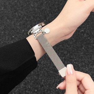 Nueva <span class=keywords><strong>correa</strong></span> de metal con hebilla magnética para <span class=keywords><strong>mujer</strong></span>, adecuada para <span class=keywords><strong>Huawei</strong></span> gt5/6watchgt4 <span class=keywords><strong>watch</strong></span> chain 5progt3/<span class=keywords><strong>2</strong></span> - Product Image 2