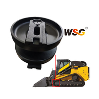 Rouleau inférieur de chenille double bride WSGM pour excavatrice D5M D5G, rouleau de chenille de bulldozer, rouleau inférieur de chenille d'excavatrice