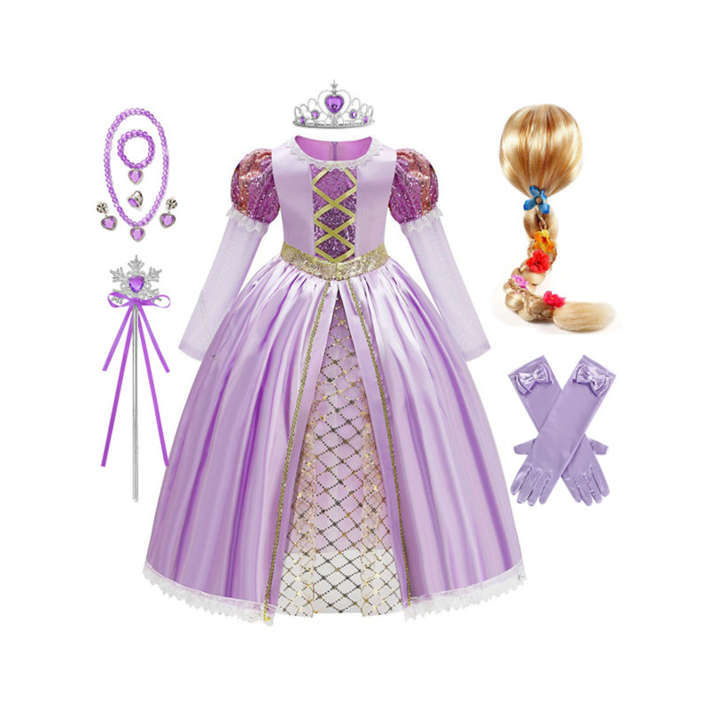 white christmas dresses Enchanted Rapunzel – Little Adventures