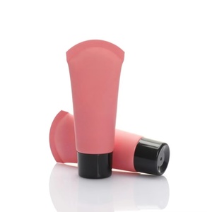Custom Logo Printing 30G Soft Empty Pink <b>Plastic</b> <b>Tube</b> Screw Cap for Skin Care Product Packaging Squeeze Face Body Hand Cream - Product Image 1