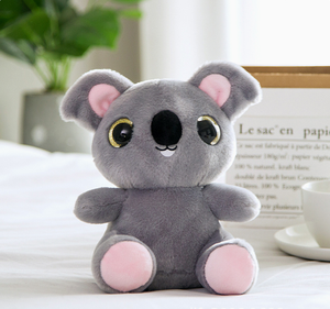 Juguete de peluche de búho del zodiaco de 12 años, muñeco de zoológico de bosque de <span class=keywords><strong>ojos</strong></span> grandes, compañero calmante, alivio del estrés, Material de felpa PP algodón ODM - Product Image 3