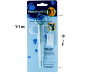 Удобная кормушка для собак и кошек, двухголовая кормушка для щенков и кошек, кормушка для кормления, таблетки для кормления - Product Image 2