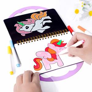 Libro de Actividades Creativas con Pegatinas para Niños, Set de Viaje, Manualidades DIY, Kit de Arte con Láminas Divertidas para Niñas - Product Image 3