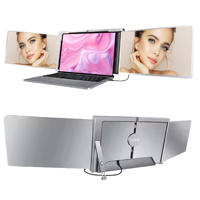 Nouvel écran portable pour PC/ordinateur portable de jeu de 15,6 pouces Full HD 1920x1080 IPS LCD LED, double/triple écran, type C