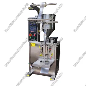 3 side Seal pouch making machine Honey liquid filling machine with Heat function