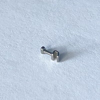 Crochet dentaire à sertir en forme de T, taille moyenne, 0,022 po, longueur 2,2 mm, largeur 2,2 mm, certifié CE Classe II, modèle A12-12T, consommables dentaires