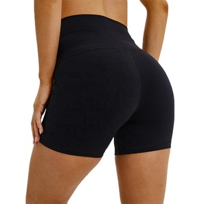 Commercio all'ingrosso di Yoga Pantaloncini <span class=keywords><strong>Da</strong></span> Ginnastica Collant Allenamento Tratto <span class=keywords><strong>Da</strong></span> Ginnastica di Compressione Ad Alta Vita di Controllo In Esecuzione di Fitness Breve per Le Donne - Product Image 1