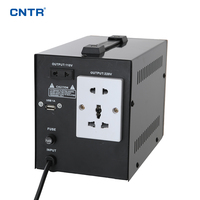 Stabilisateur de tension à relais SVR 1500VA monophasé 220V 230V 110V, régulateur de tension automatique AVR avec USB pour TV, réfrigérateur, ventilateur
