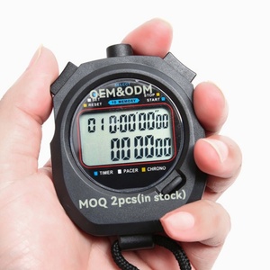 Không thấm nước bất cứ lúc nào bóng rổ TimeKeeper bóng đá bóng đá chuyên nghiệp số lượng lớn thập phân PHÚT kỹ thuật số phòng thí nghiệm đua thể thao đồng hồ bấm giờ - Product Image 1