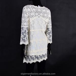 Robe longue maxi personnalisée de style ethnique pour femme, élégante robe de soirée en mousseline florale, broderie chic, patchwork chic, longueur midi - Product Image 6