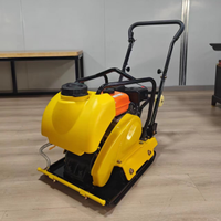 Prix d'usine – Compacteur vibrant robuste à moteur, machine de compactage de sol portable pour travaux de construction