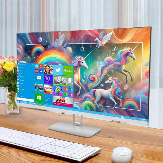 Home Office Desktop All-in-one Computer23.8 Inch Desktop Pc I5 Win7/8/10 All-in-one PC