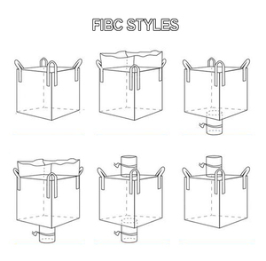 Unipack 2000kg Capacity Antistatic Jumbo Bags UV Treated <strong>Waterproof</strong> <strong>FIBC</strong> for Construction &amp; Landscaping Bulk Sand Storage - Product Image 5