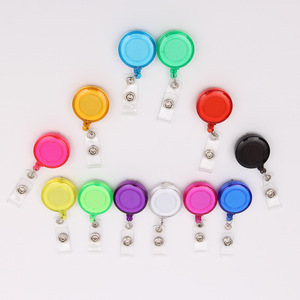 Porte-badge rétractable avec boucle pour infirmière, porte-carte de travail, clip pour badge - Product Image 6