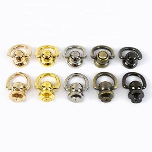 Deepeel BF757 13mm Bolsa de alta calidad Hardware D Hebilla para bolsa Correa colgante lateral Cadenas Cierre de anillo Seguridad Hebilla de bolsa de conexión fuerte - Product Image 1