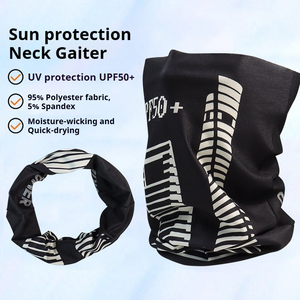 Qualidade 4 Way Ultra Stretch Spandex Versátil Neckwear <span class=keywords><strong>Bandana</strong></span> UV proteção Seamless Confortável Fit Perfeito Pescoço Gaiter - Product Image 3