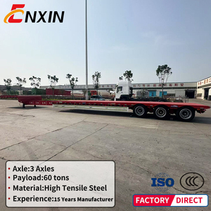 <span class=keywords><strong>Remorque</strong></span> surbaissée extensible <span class=keywords><strong>3M</strong></span> à 3 <span class=keywords><strong>essieux</strong></span> de 80/100 tonnes pour semi-<span class=keywords><strong>remorque</strong></span> à vendre - Product Image 1