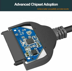Doonjiey SATA to <span class=keywords><strong>USB</strong></span> Cable <span class=keywords><strong>USB</strong></span> 3.0 to SATA III Hard Driver Adapter Compatible for 2.5 inch <span class=keywords><strong>HDD</strong></span> and SSD - Product Image 6