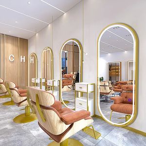 Espejo LED de Salón Moderno y Lujoso 2025, Precio de Fábrica al por Mayor, Mueble Perfecto para Peluquería y Belleza - Product Image 2
