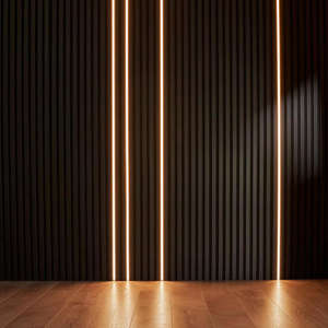 2400mm Recessed Soft LED <b>Light</b> Strip Acoustic <b>Wall</b> Panel Led Fiber LED Acoustic <b>Wall</b> Panels for <b>Wood</b> Slat <b>Wall</b> Panels - Product Image 4