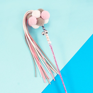 ไม้ล่อแมวหลากสี ราคาส่งถูก ปลอดสารพิษ สำหรับเล่นกับแมว - Product Image 3