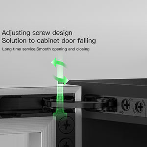 Шкафный шкаф для мебели, регулируемый Невидимый, действительно скрытый гидравлический воздушный шарнир для дверей кухонных ванных комнат - Product Image 5