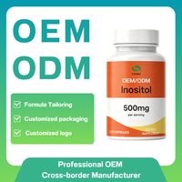Complément de Myo-Inositol pour le bien-être et la fertilité des femmes, capsules d'inositol en marque privée OEM, complément pour le bien-être des femmes