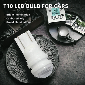 Ampoule LED T10 2835 3SMD 194 168 W5W Canbus 12V pour éclairage intérieur de voiture, lampe de lecture, large couverture, état neuf, éclairage de plaque d'immatriculation - Product Image 2