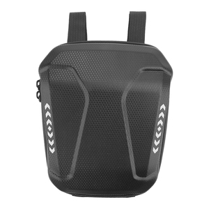 Bolsa para patinete, 2L, negra, impermeable, EVA, carcasa dura, reflectante, almacenamiento en el manillar para bicicletas, bicicletas eléctricas - Product Image 3