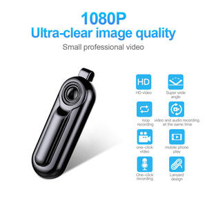 เครื่องบันทึกเสียงแบบหนีบขนาดเล็ก 1080P HD พร้อมระบบตัดเสียงรบกวน AI บันทึกเสียงแบบ WAV MP3 พร้อมการเข้ารหัส ใช้งานได้นาน กล้องบันทึกเสียงพกพา - Product Image 4