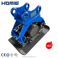 Compacteur de plaques pour excavatrice HOMIE, fourniture directe d'usine avec service OEM