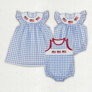 Toddler Boy 4th of July Outfit <b>Short</b> Sleeve T-shirt Top+Popsicle Print Sky Blue Boys <b>Shorts</b> Set <b>Romper</b> Independence Day Clothes - Product Image 6