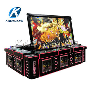 Table de jeu de poisson d'arcade innovante 10/8 Player Machine 86 ''Ocean King 3 Plus Phoenix Awakens - Product Image 1