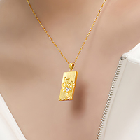 Colliers en or 18 carats martelé avec zircon pour femmes, chaînes en argent sterling 925, bijoux fantaisie, pierres précieuses, collier de créateur, bijoux personnalisés