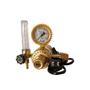 Régulateur de pression de dioxyde de carbone YQT-731L en laiton, vanne de réduction de CO2 pour soudage MIG - Product Image 1